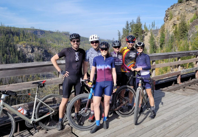 Kettle Valley cycle ride with Epic Cycling, Penticton